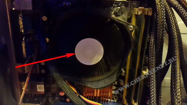 не загружается windows 7  забит пылью радиатор процессора